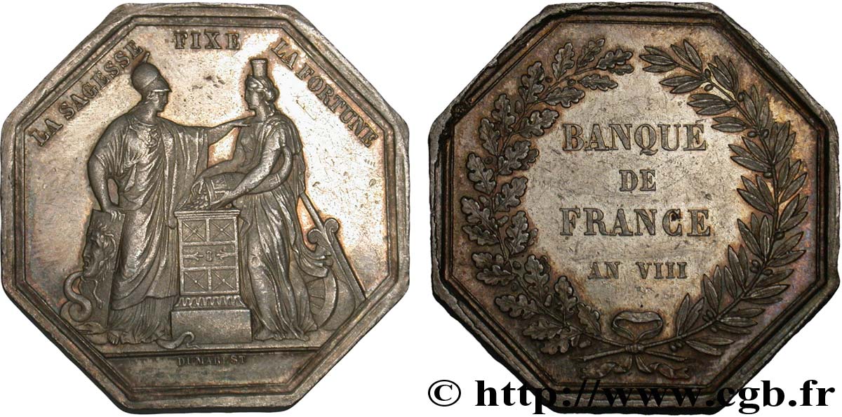 BANQUE DE FRANCE BANQUE DE FRANCE poinçon abeille, coins A-2 MBC+