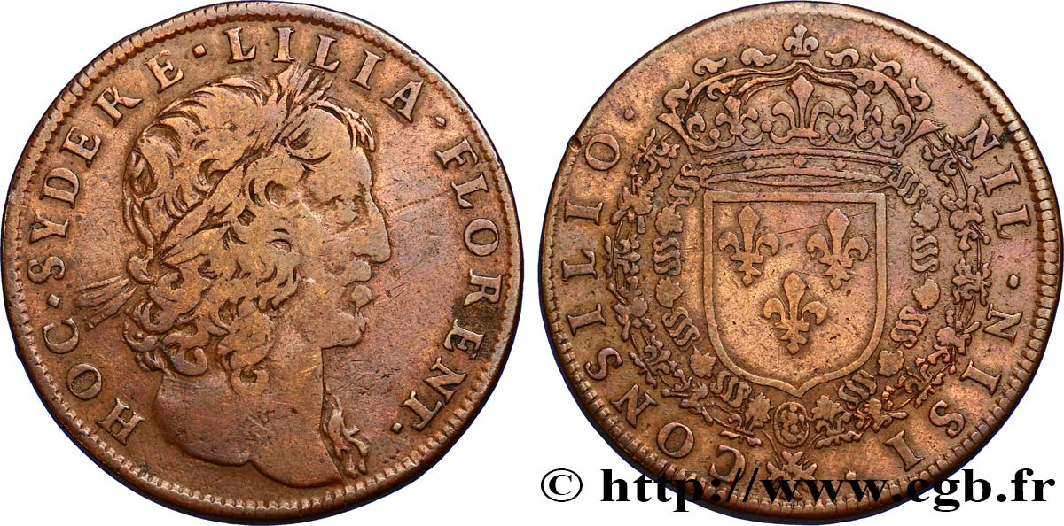 CONSEIL DU ROI Louis XIII TB