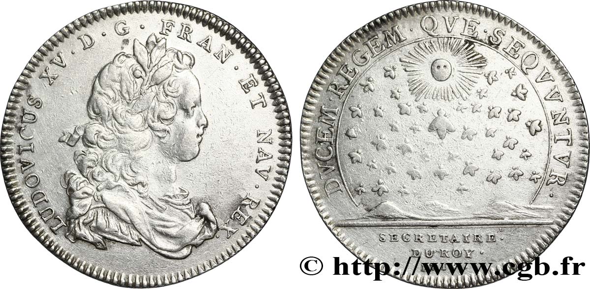 SECRÉTAIRES DU ROI Émission de 1719 TTB