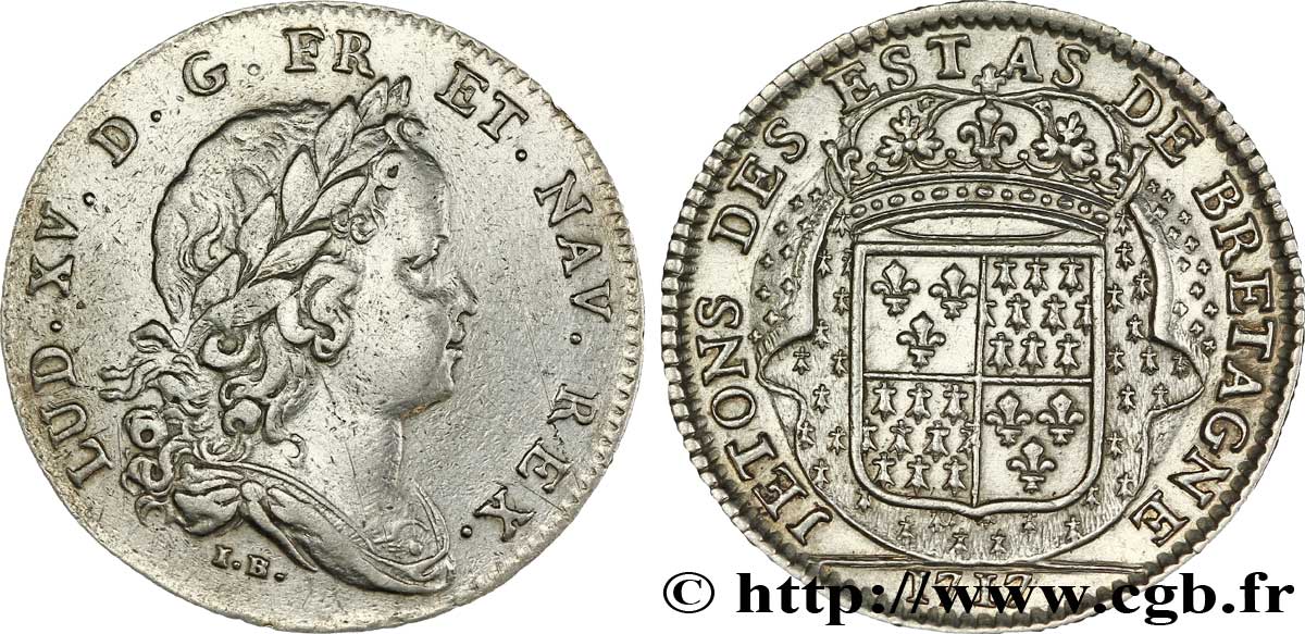 BRETAGNE (ÉTATS DE...)  États de Dinan TTB