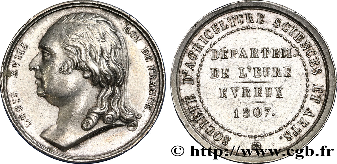 ACADÉMIES DE NORMANDIE Société d’agriculture, sciences et arts d’Évreux TTB+