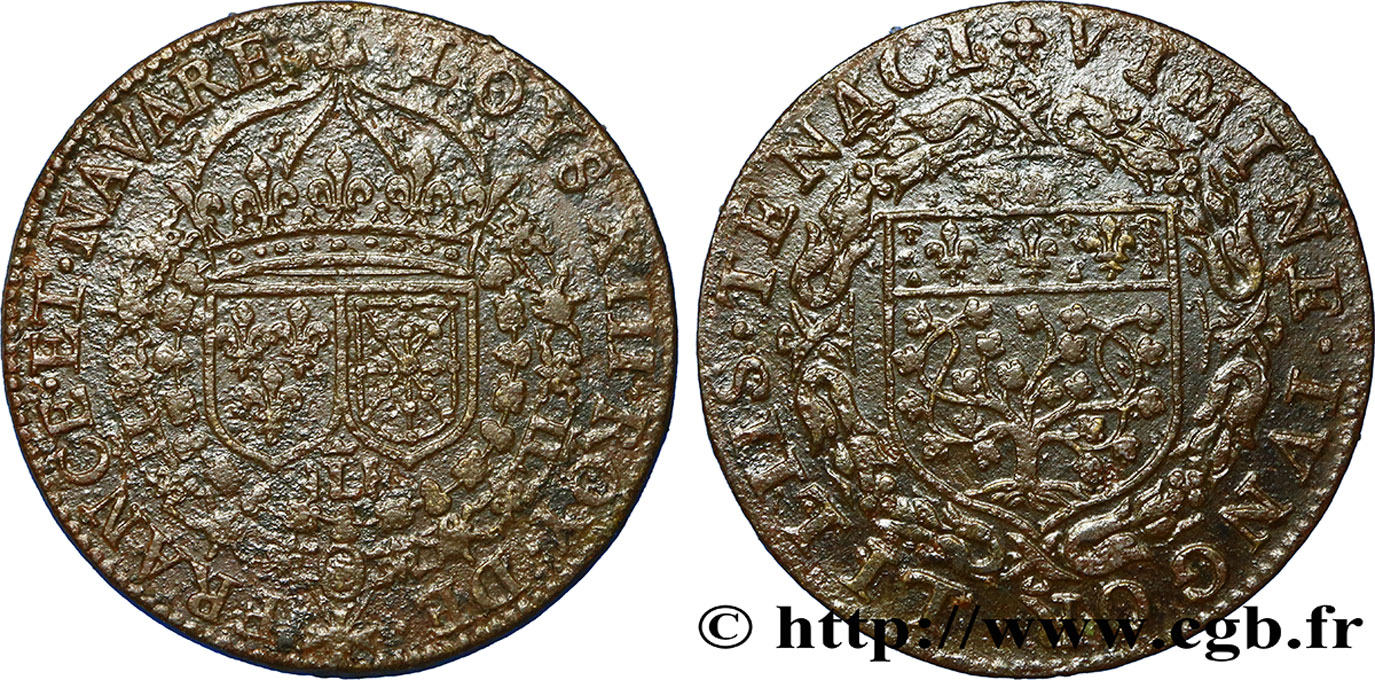 PICARDIE - NOBLESSE ET VILLES LOUIS XIII, ville d’Amiens TTB+