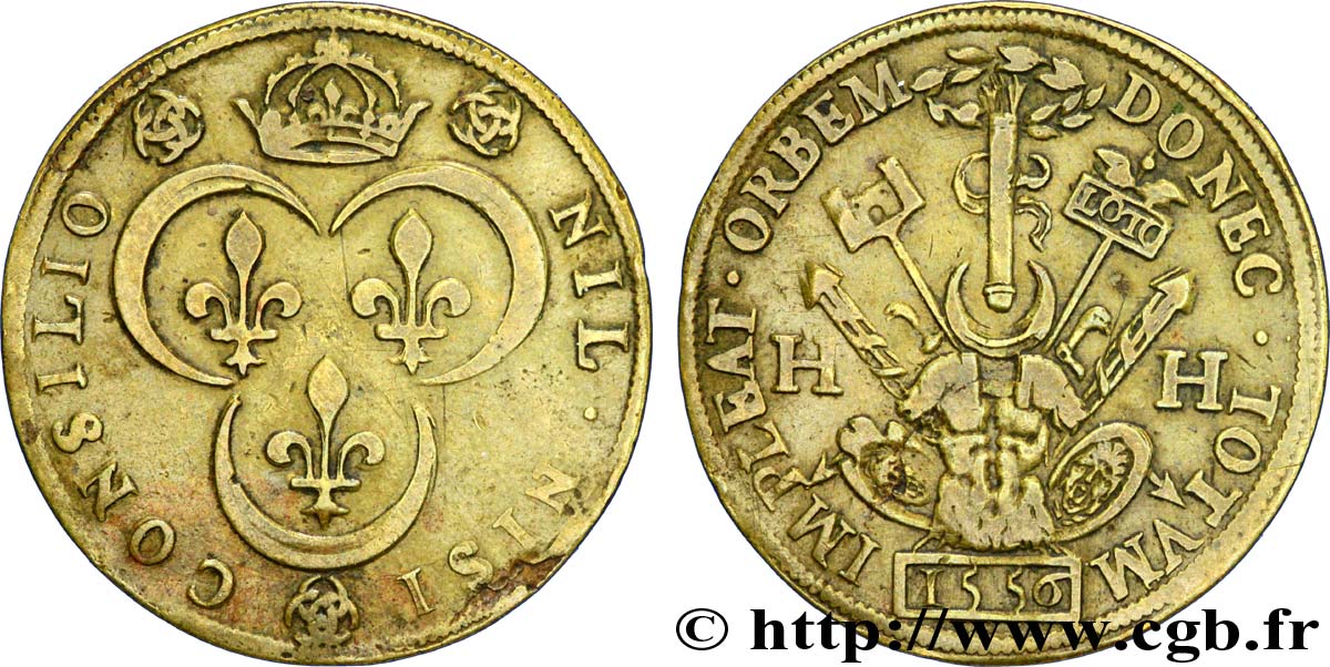 LORRAINE - CITÉ DE METZ  HENRI III TB+