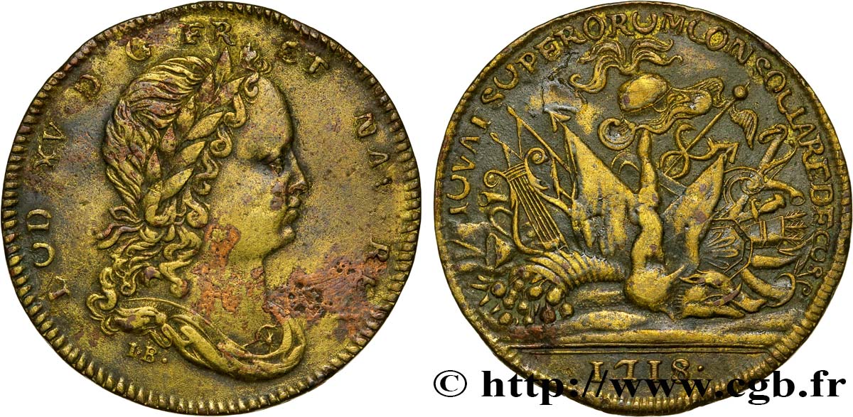 LOUIS XV DIT LE BIEN AIMÉ  TTB