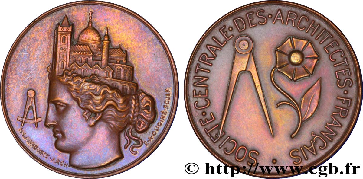 ACADÉMIES D&nbsp;ARCHITECTURE (DIVERSES) Société centrale des architectes français AU