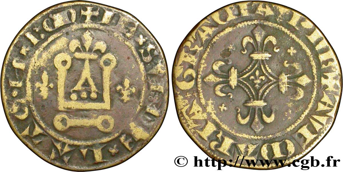 ROUYER - VIII. JETONS CLASSÉS PAR TYPES Jeton de compte au châtel XF