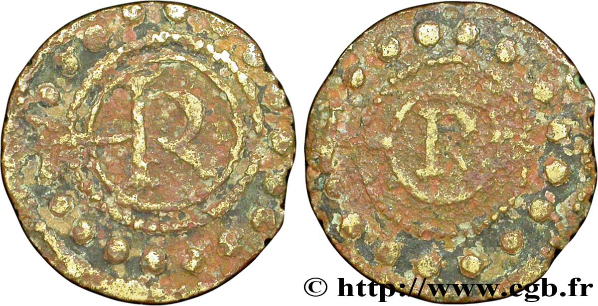 ROUYER - VII. UNSPECIFIED JETONS AND TOKENS Jeton de compte, lombard ? VF