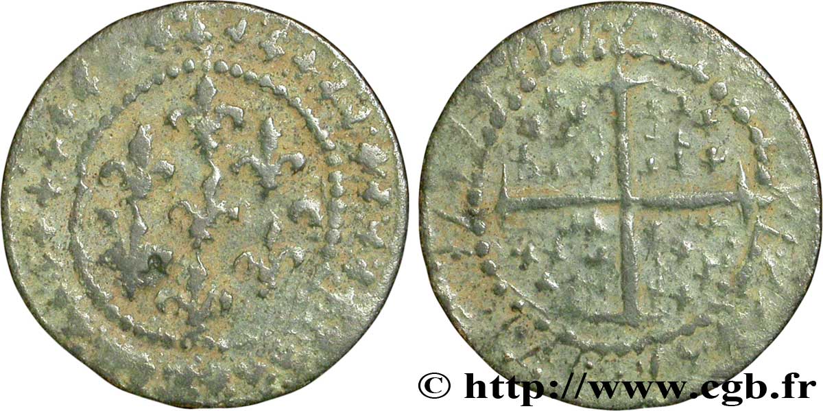 PRINCES DU SANG ROYAL DE FRANCE - ROUYER - IV.  Jeton de compte, princes d’Anjou-Sicile TB+