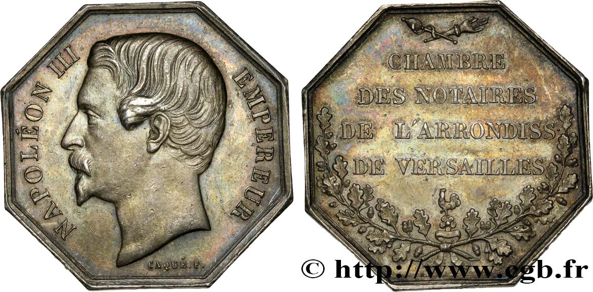 NOTAIRES DU XIXe SIECLE Notaires de Versailles (Napoléon III) AU
