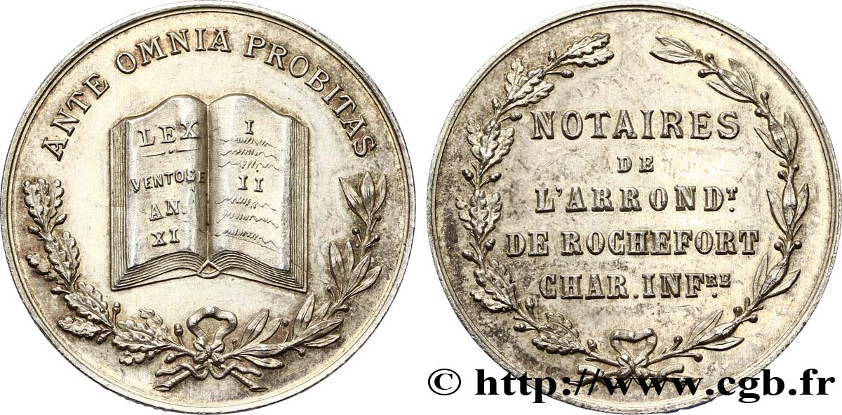 19TH CENTURY NOTARIES (SOLICITORS AND ATTORNEYS) Notaires de Rochefort AU
