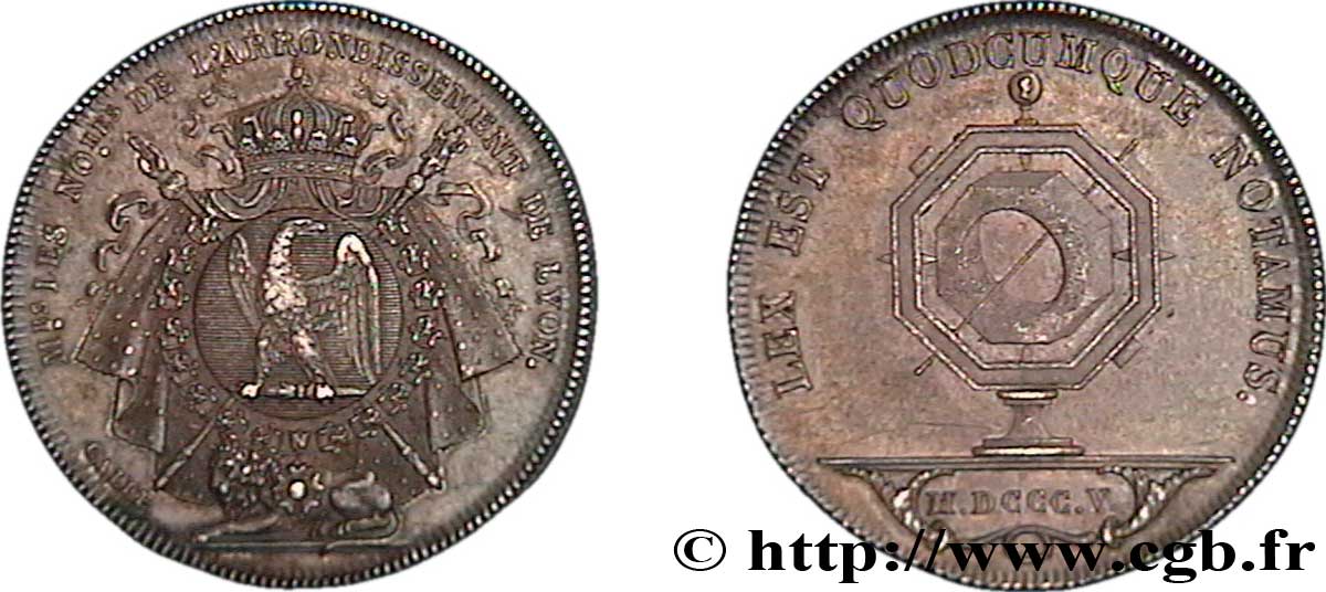 NOTAIRES DU XIXe SIECLE Notaires de Lyon TTB+