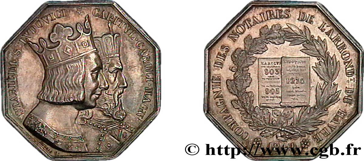 NOTAIRES DU XIXe SIECLE Notaires du Havre (Saint Louis et de Charlemagne) SUP