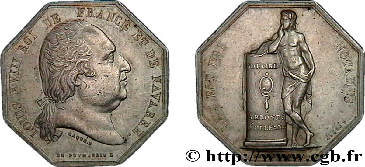 NOTAIRES DU XIXe SIECLE Notaires d’Orléans (Louis XVIII) VZ