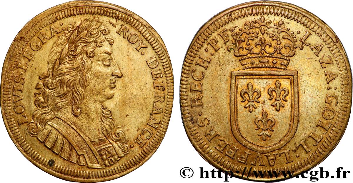 ROUYER - X. JETONS DE NUREMBERG Louis XIV TTB+
