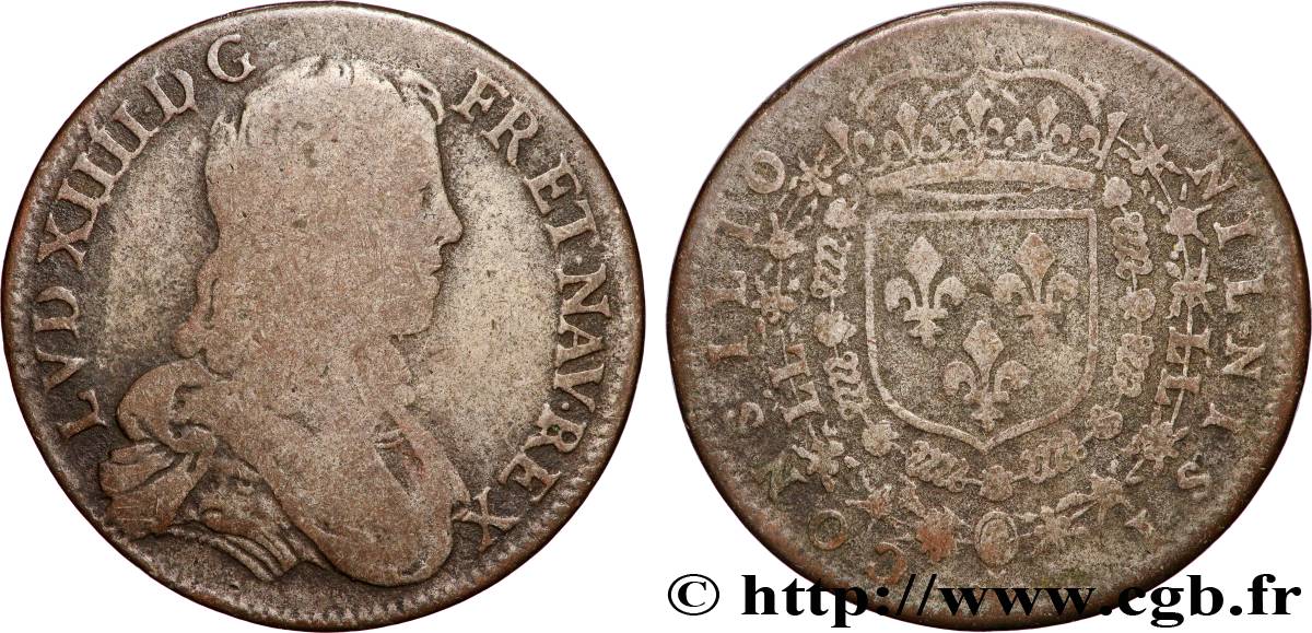 CONSEIL DU ROI / KING S COUNCIL Louis XIV VF/VF