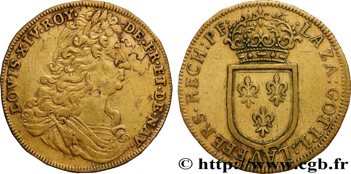 ROUYER - X. NUREMBERG JETONS AND TOKENS Louis XIV XF