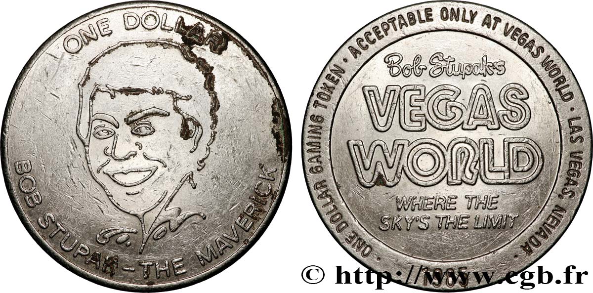 CASINOS ET JEUX One Dollar Gaming Token TTB