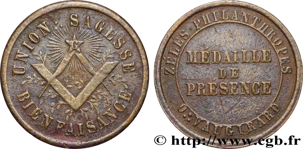 FREEMASONRY LES ZELES PHILANTHROPES XF