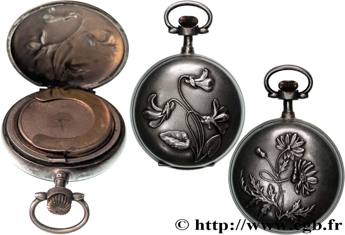 PORTE-LOUIS, PORTE-MONNAIE Porte-louis, Violette et marguerite  TTB+