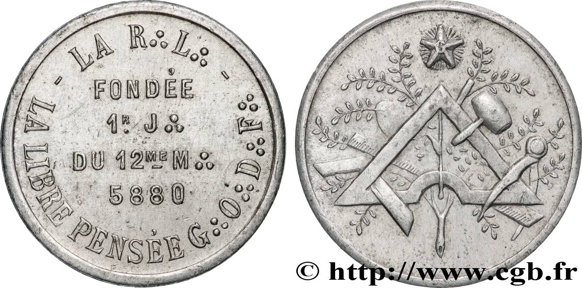FREEMASONRY ORIENT DE PARIS, LA LIBRE PENSEE XF
