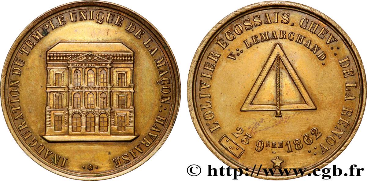 FRANC - MAÇONNERIE LE HAVRE, L’AMENITE, HHH TTB