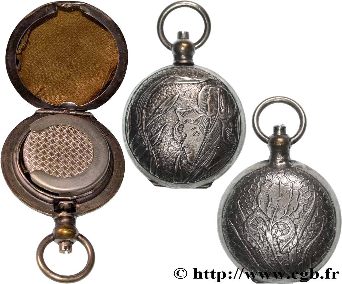 PORTE-LOUIS, PORTE-MONNAIE Porte-louis, Iris et Femme TTB