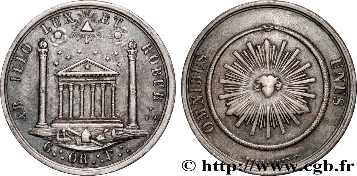FRANC - MAÇONNERIE GRAND ORIENT DE FRANCE TTB
