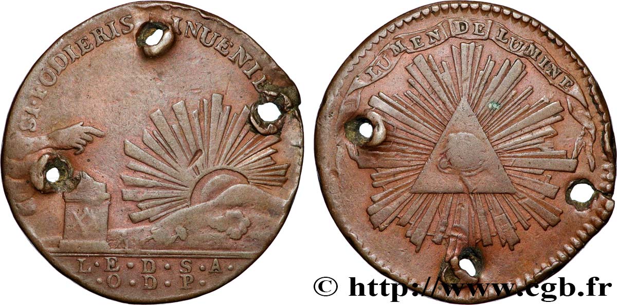 FRANC-MAÇONNERIE - PARIS Loge écossaise de Saint-Alexandre d’Écosse BC