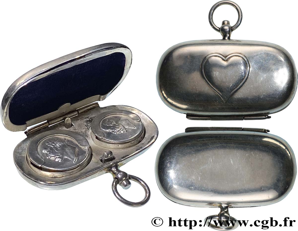 PORTE-LOUIS, PORTE-MONNAIE Porte-louis, Royaume-Uni, Coeur TTB