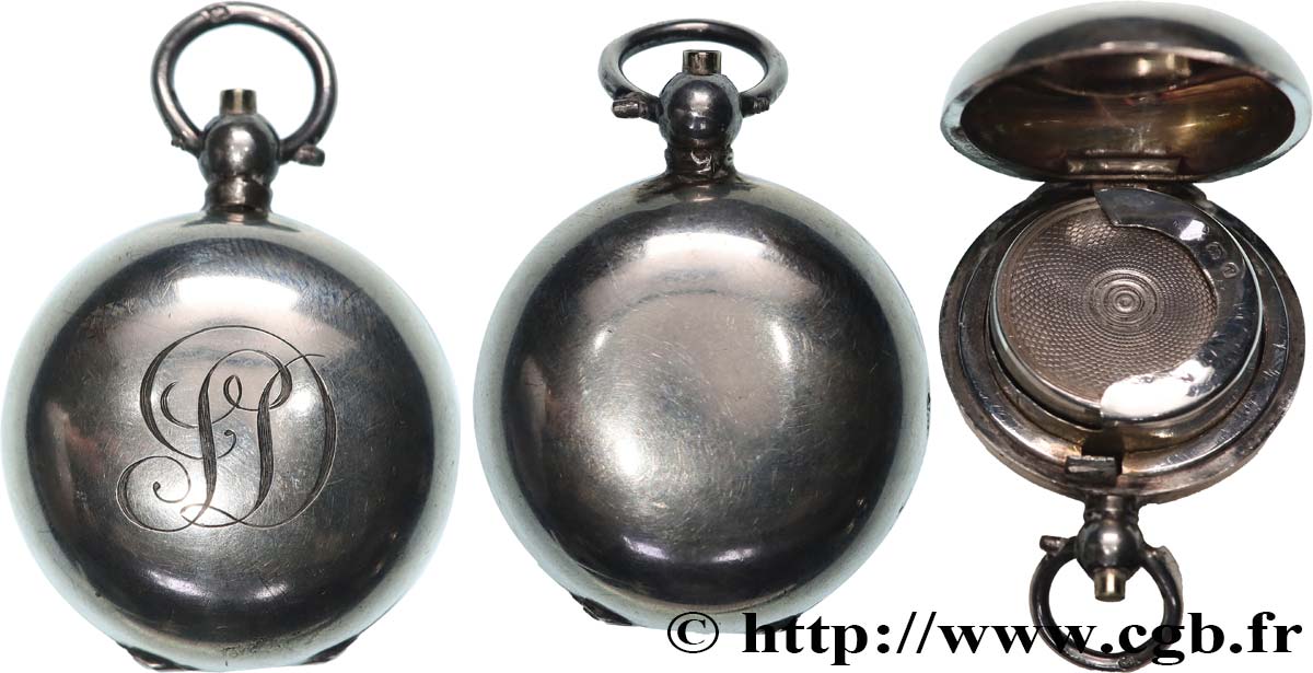 PORTE-LOUIS, PORTE-MONNAIE Porte-louis, Monogrammé, Royaume-Uni TTB+