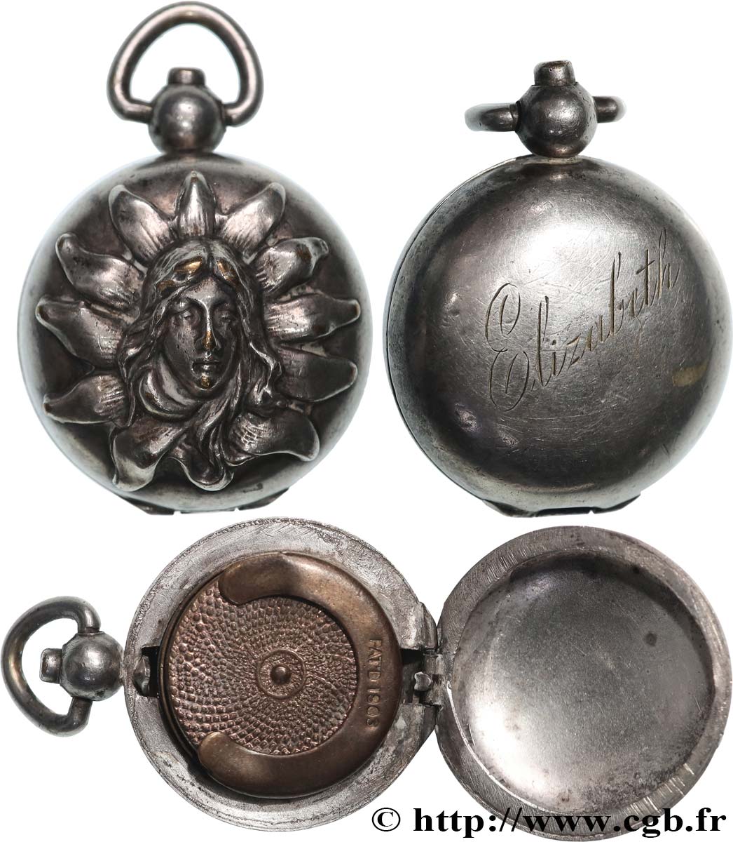 PORTE-LOUIS, PORTE-MONNAIE Porte-louis, Marguerite et Elizabeth TTB