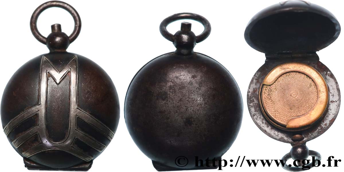 PORTE-LOUIS, PORTE-MONNAIE Porte-louis, Motif géométrique, Art déco TTB