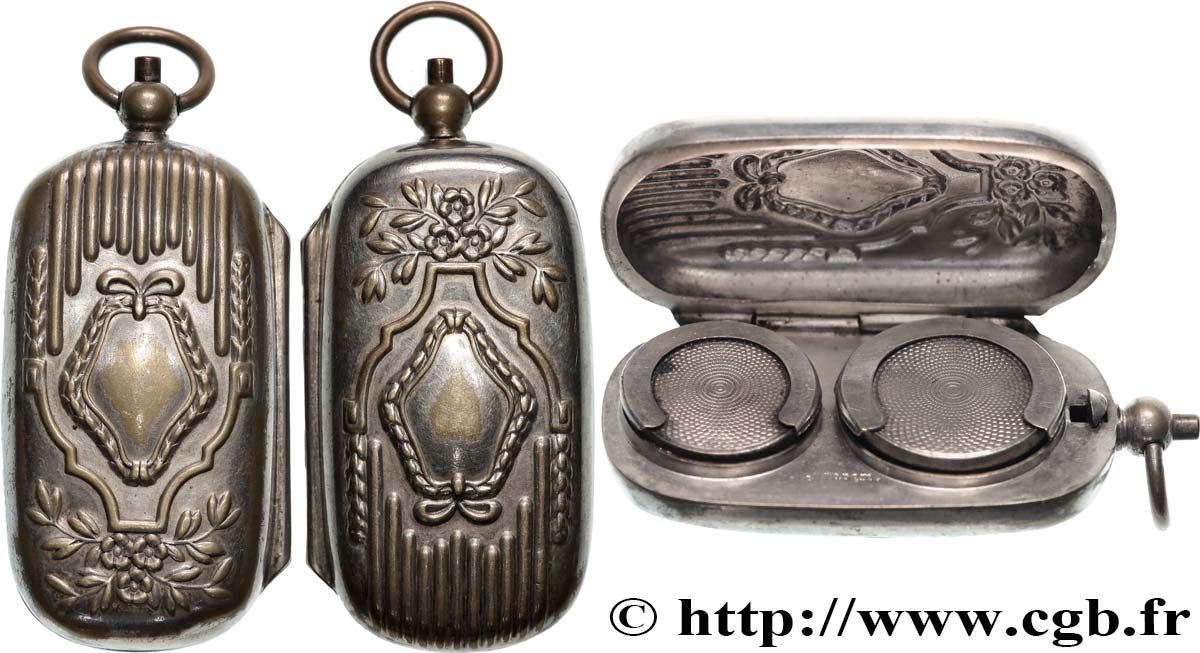 PORTE-LOUIS, PORTE-MONNAIE Porte-louis, Motifs floraux TTB