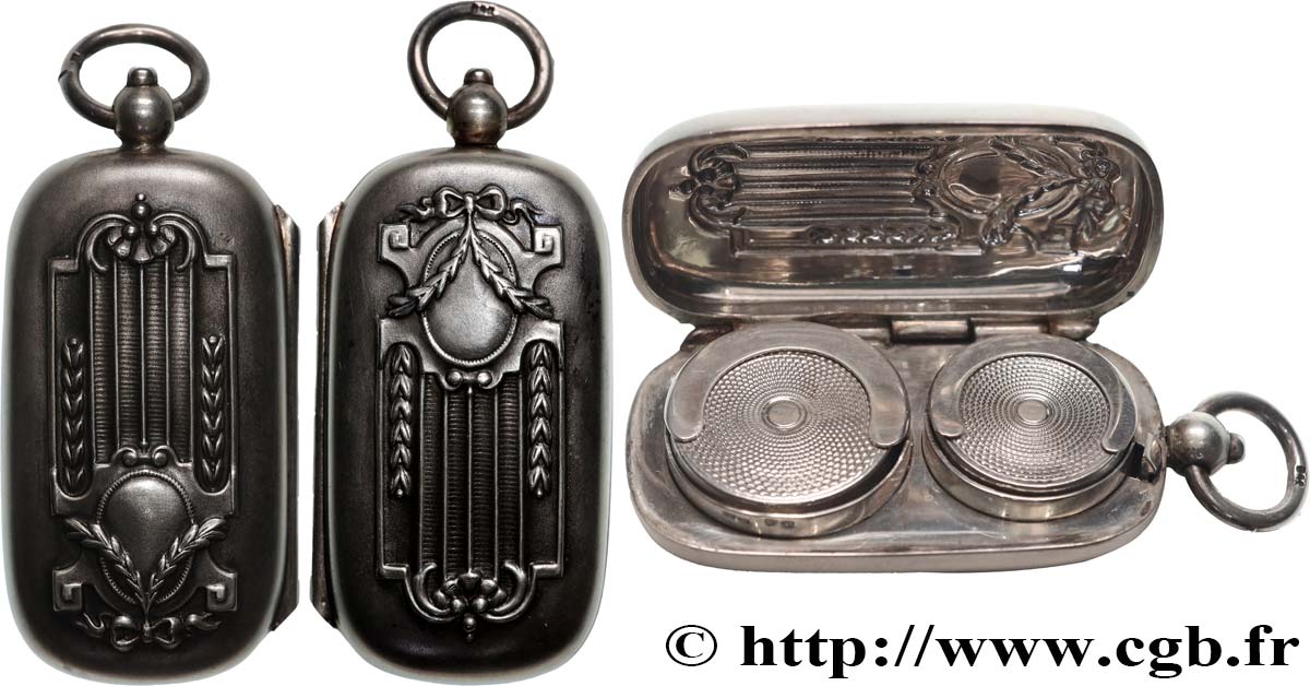 PORTE-LOUIS, PORTE-MONNAIE Porte-louis, Motifs stylisés  TTB+