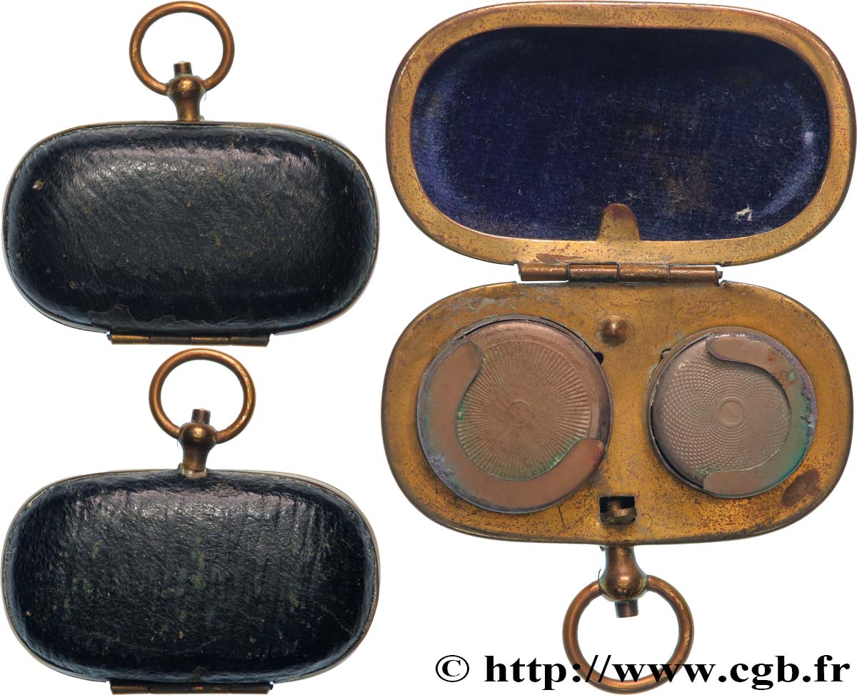 PORTE-LOUIS, PORTE-MONNAIE Porte-louis, Cuir TTB