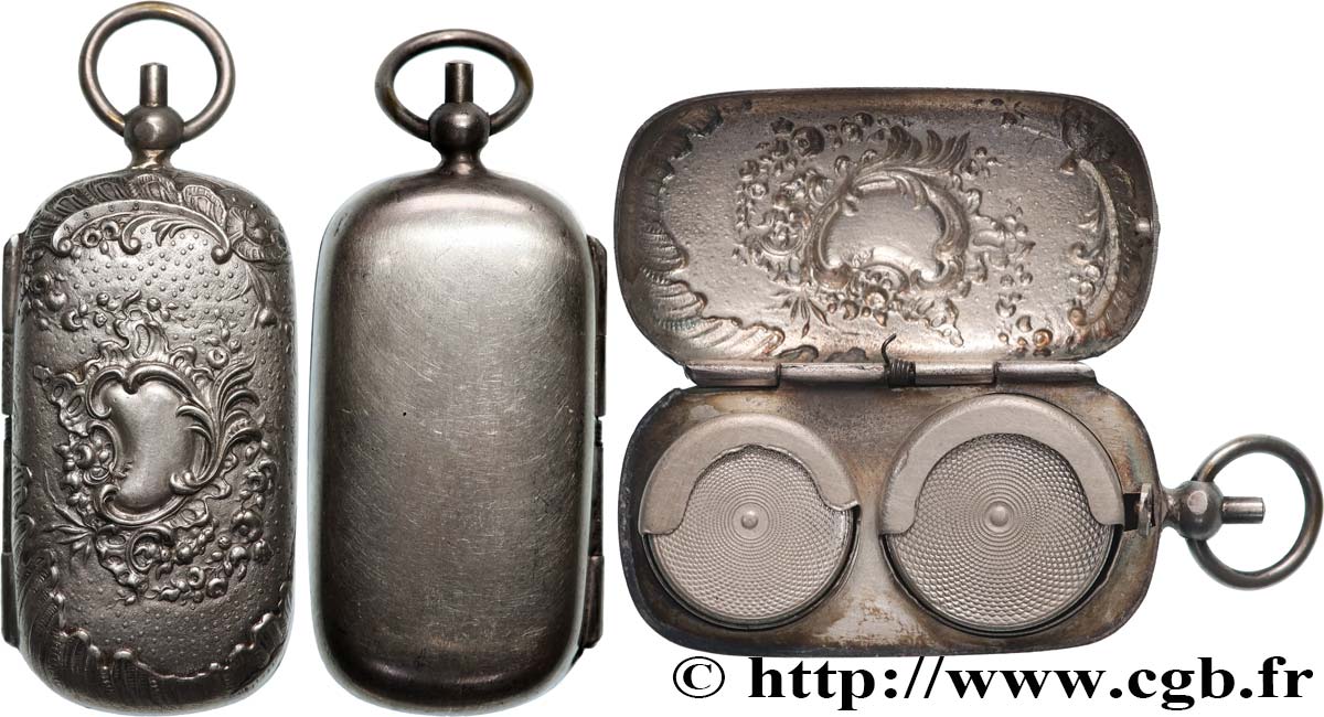 PORTE-LOUIS, PORTE-MONNAIE Porte-louis, Motifs végétaux TTB+