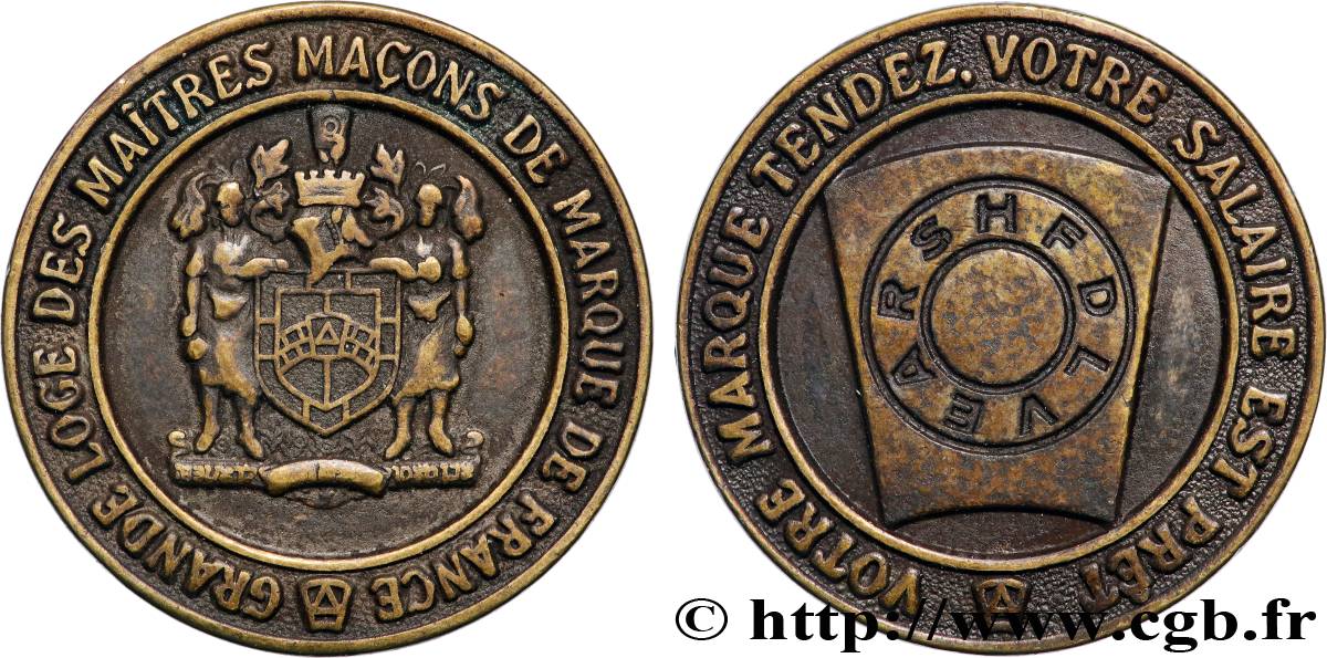 FREEMASONRY Grande Loge Des Maitres Macons De Marque de France Maçonnique AU
