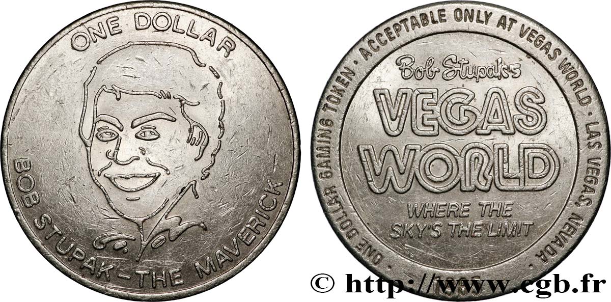 CASINOS ET JEUX One Dollar Gaming Token TTB