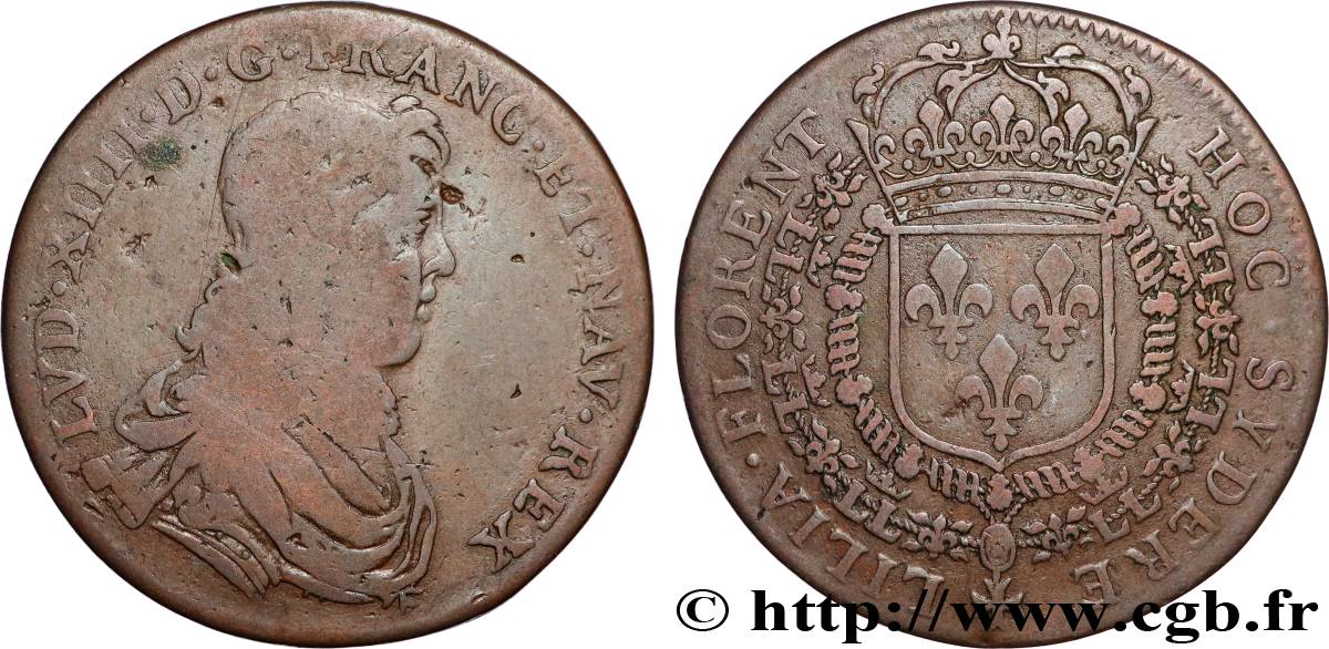 LOUIS XIV LE GRAND ou LE ROI SOLEIL Grâce à cet astre fleurissent les lys VF/VF