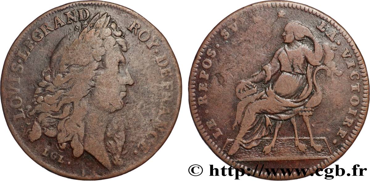 LOUIS XIV LE GRAND ou LE ROI SOLEIL Paix de Ratisbonne F/VF