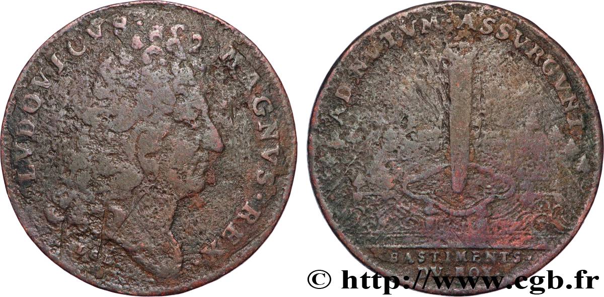 BÂTIMENTS DU ROI Louis XIV B