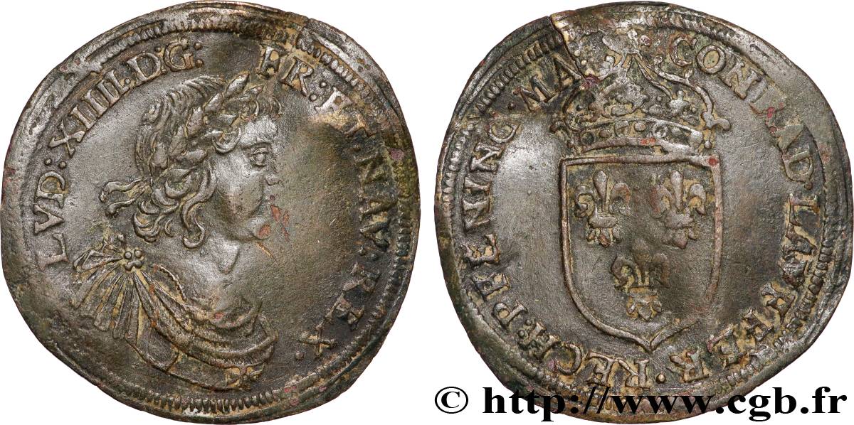 ROUYER - X. JETONS DE NUREMBERG Louis XIV VF