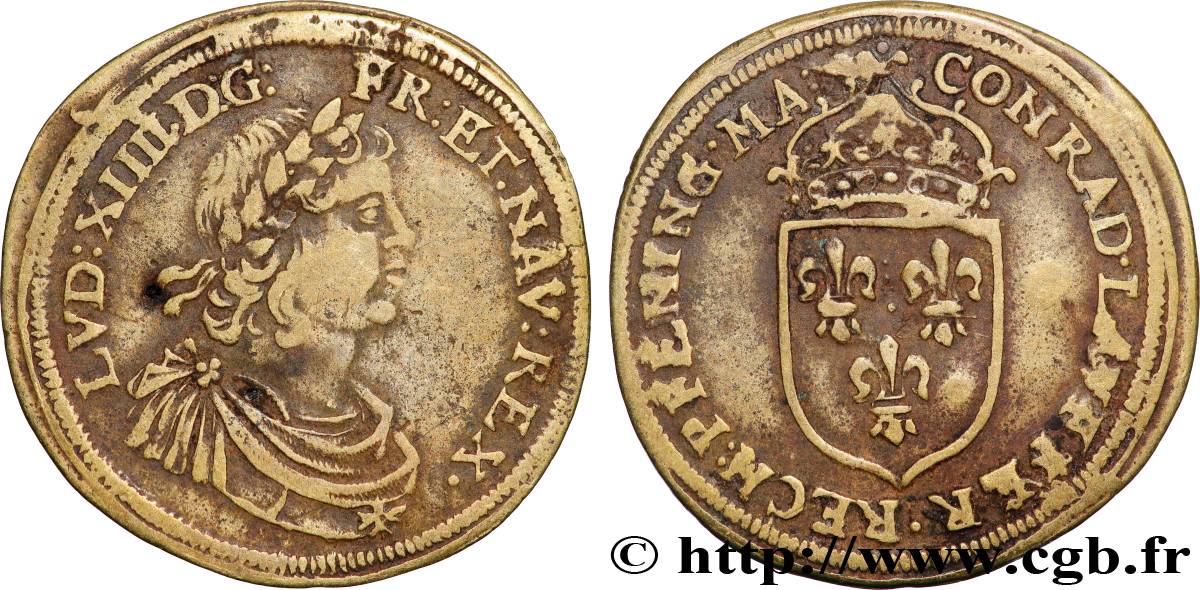 ROUYER - X. NUREMBERG JETONS AND TOKENS Louis XIV VF