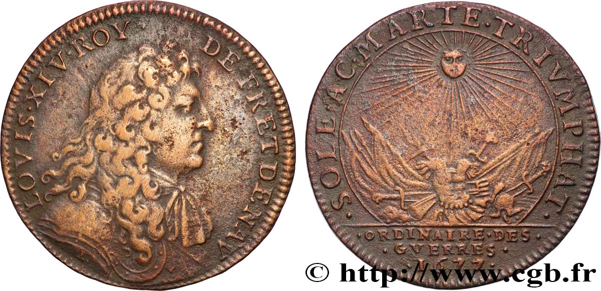 ORDINAIRE DES GUERRES (WAR ADMINISTRATION) LOUIS XIV VF/XF