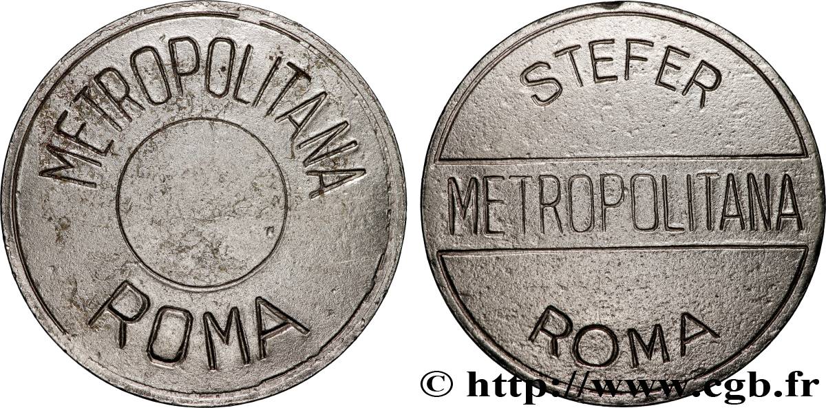 TRANSPORT (ZÜGE, BUSSE, STRASSENBAHNEN, SCHIFFE...) Métropolitain Rome SS