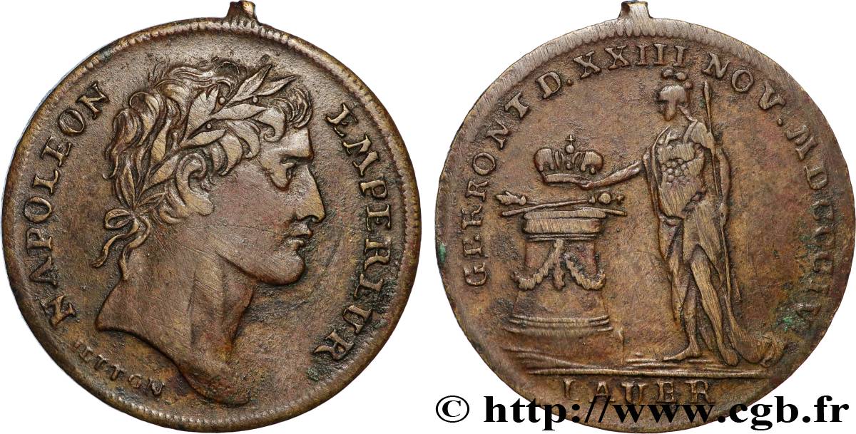 PREMIER EMPIRE. Napoléon Empereur  Le couronnement TTB