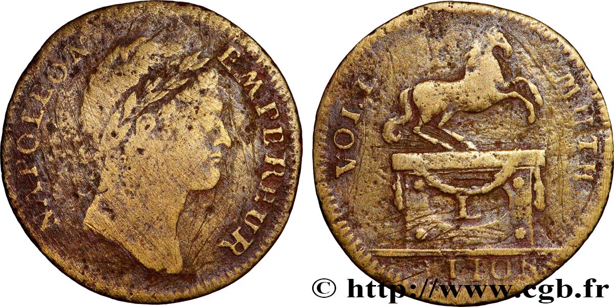 PREMIER EMPIRE Napoléon Empereur TB+/TB