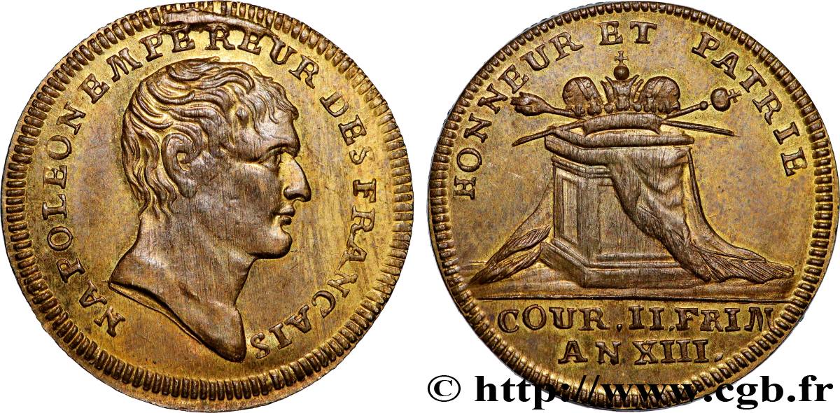 PREMIER EMPIRE. Napoléon Empereur  Le couronnement TTB+