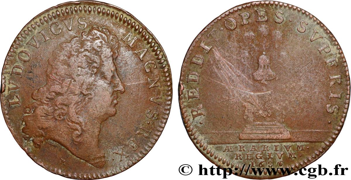 LOUIS XIV LE GRAND ou LE ROI SOLEIL CHAMBRE DU TRÉSOR ROYAL S/fS