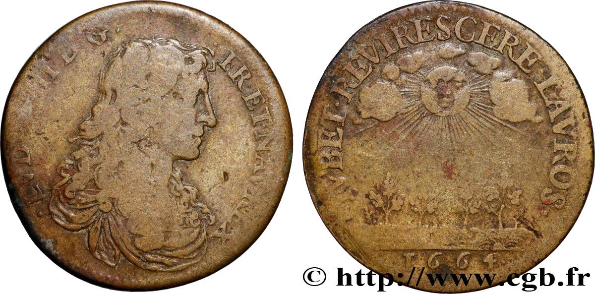 LOUIS XIV  THE SUN KING  Ordinaire des guerres q.MB